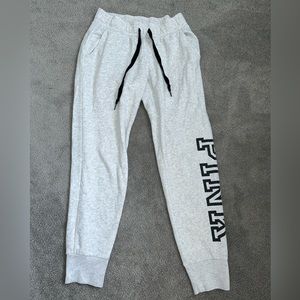 Grey skinny PINK Victoria Secret Joggers